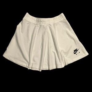 Nike Air Pique Skirt White Size Medium
